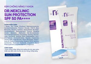 KCN Y KHOA DR.NEXCLINIC SUN PROTECTION SPF 50 PA++++
